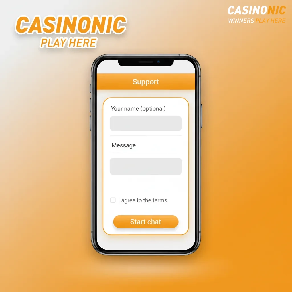 Mobile login steps for Casinonic app: open icon, enter email/password, enable Face ID or Touch ID on iPhone or iPad.