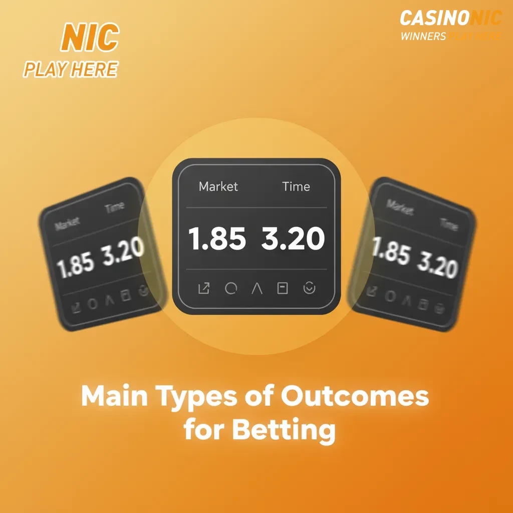 Infographic summarizing betting markets: Match result (1X2), handicap, over/under, both teams to score, player stats.
