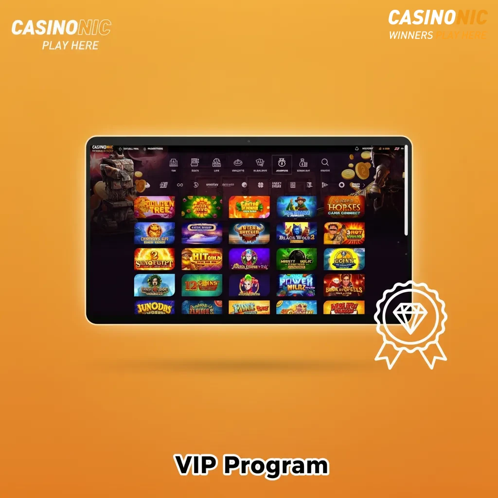 VIP tiers—Bronze to Elite—with points-based perks: cashback, higher limits, tailored offers, priority support, event invites.
