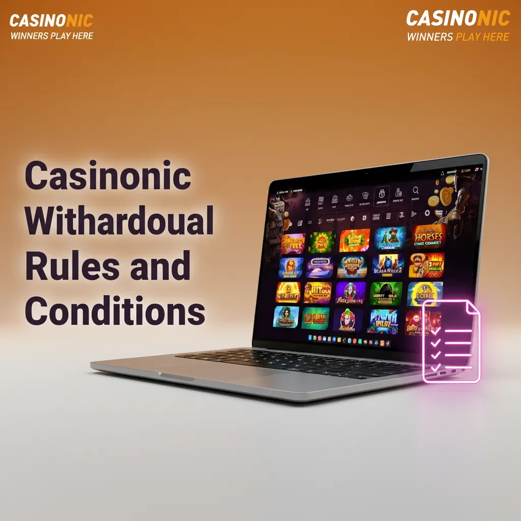 Casinonic withdrawal rules: KYC, name/payment match, bonus wagering, AU$25 min, AU$7,500 weekly cap, instalments, times vary