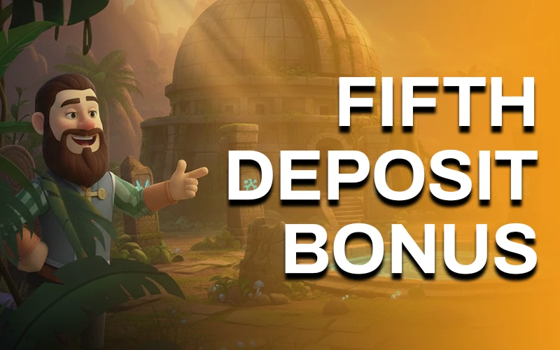 Get a bonus on your fifth deposit at Casinonic.