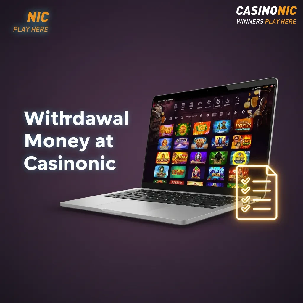Casinonic withdrawal steps: open Cashier, pick method, verify, submit, track status; timing depends on bank or wallet.