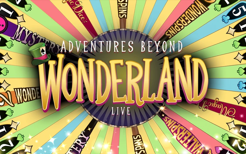 Experience the popular Adventures Beyond Wonderland Live at the Casinonic live casino.